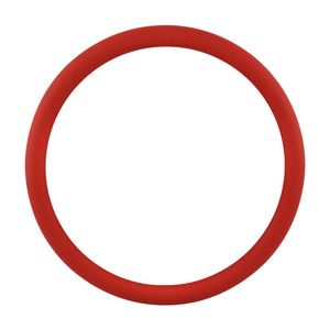 Cal Custom 14" Red Leather Half-Wrap Replacement for Steering Wheel