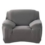 Advwin 1-seat Stretch Sofa Cover Soft and Comfortable Couch Covers Dog Cat Pet Slipcovers Furniture Protectors Grey