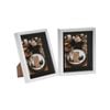 Nicola Spring 8" X 10" White 3d Box Photo Frames - 5" X 7" Mount - Pack Of 2