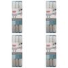 4x 3pc Kent Spectra Graphic Markers Brush Chisel Nib Drawing/design Blue Grey