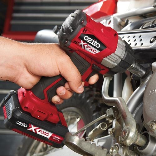 Ozito PXC 18V Cordless Brushless Impact Wrench Kit PXBWK 250 Bunnings Australia