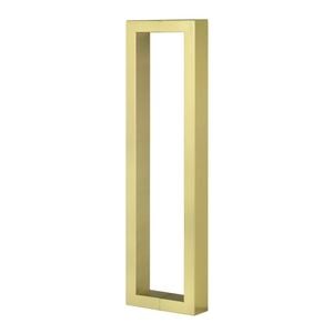 Delf Satin Brass 450mm Square Pull Handle