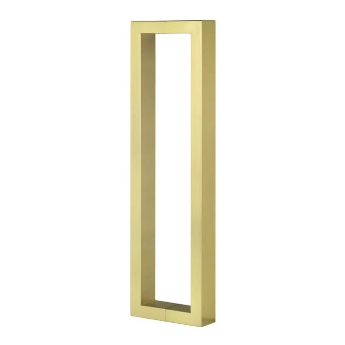 Delf Satin Brass 450mm Square Pull Handle