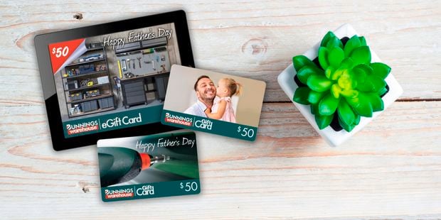 Fathers day gift card image