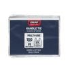 GRUNT 27L White Kitchen Tie Top Rubbish Bags - 100 Pack