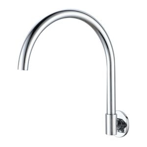 Shaw & Mason 250mm Chrome Swivel Wall Mounted Spout