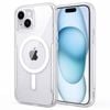 Tough On iPhone 15 Clear MagSafe Case with No Yellowing for iPhone