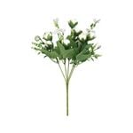 UN-REAL 30cm White Rose Artificial Flower