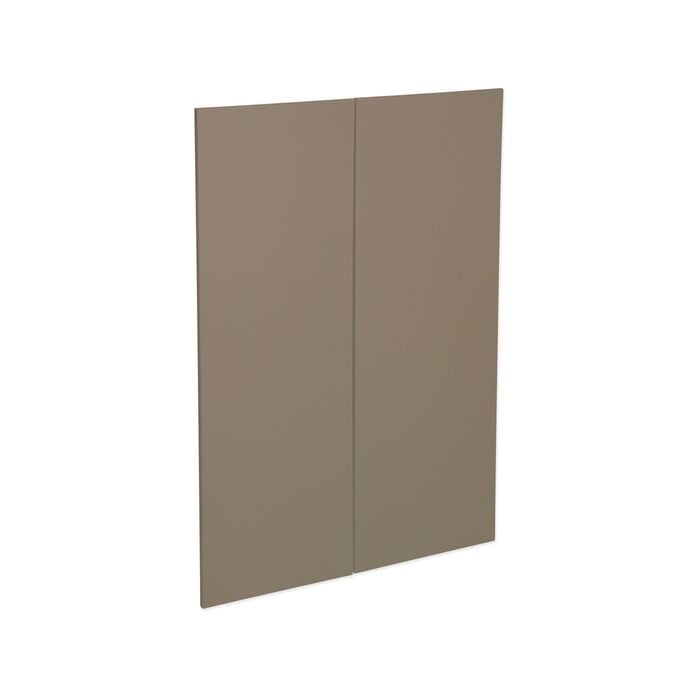 Kaboodle 900mm Olive Grove Medium Modern Pantry Doors - 2 Pack - Modern