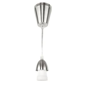 Brilliant DIY 30cm Pendant Suspension Cord Brushed Steel