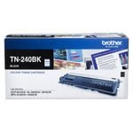 TN-240BK COLOUR LASER TONER - BLACK TONER CARTRIDGE TO SUIT HL-3040CN/3045CN/3070CW/3075CW, DCP-9010CN