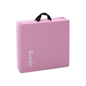 Everfit 180x60cm Folding Gymnastics Mats Pink