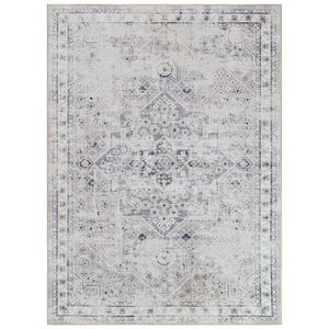 Loom & Lace Atlas Luxor 160x220cm Blue Grey Rug