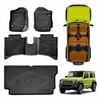 3D Floor Mats Boot Liner for Suzuki Jimny XL 5-Door 2023-Onwards Manual Transmission All Weather Cargo