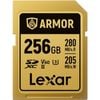 Lexar Professional Armor Gold Pro Sdxc Uhs-ii Card - 256gb