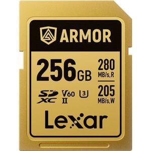 Lexar Professional Armor Gold Pro Sdxc Uhs-ii Card - 256gb