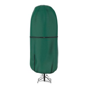 Catzon 3FT Christmas Tree Storage Bag Oxford Cloth Artificial Tree Cover With Zipper Drawstring-DarkGreen