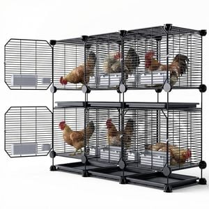 Advwin Chicken Coop Rabbit Hutch Small Animal Cage
