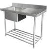 STAINLESS STEEL DISHWASHER SINGLE INLET SINK 1 WSS16120R