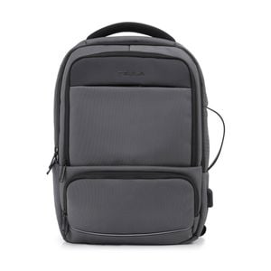 Tesla Apolo Backpack With External Usb Charging Port Charcoal 43x30x16cm