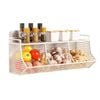 Catzon Wall Mounted Fruit Basket Easy Installation Storage Organizer for Kitchen-White