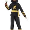 Dragon Ninja Boys Black And Gold Japanese Costume - 10-12