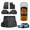 3d Floor Mats Boot Liner Set For Mazda 3 Sedan Bn Bm 2014-2019 All Weather Heavy Duty Cargo Car Trunk Luggage Tray