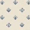 Wallpaper Trader Amy Wallpaper Roll 10.05m X 53cm, Blue