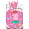 Peppa Pig Magic Must Haves Kids Cotton Quilt Cover Set - Single Bed Size
