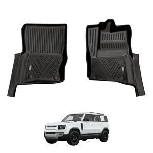 AUSGO Car Floor Mats for Land Rover Defender L663 Series 110 2020-Onwards All-Weather Floor Liners