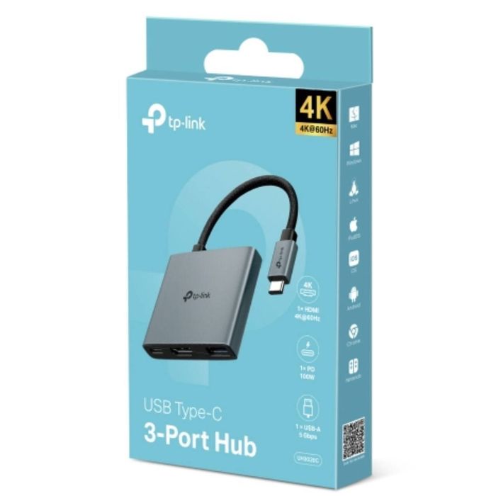 Tp-link Uh3020c Usb Type-c 3 In 1 Hub