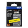 Brother 9mm Black on Yellow TZe-S621 Labelling Tape