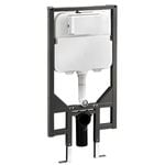 Mondella Concerto Dual Flush In Wall Cistern With Frame