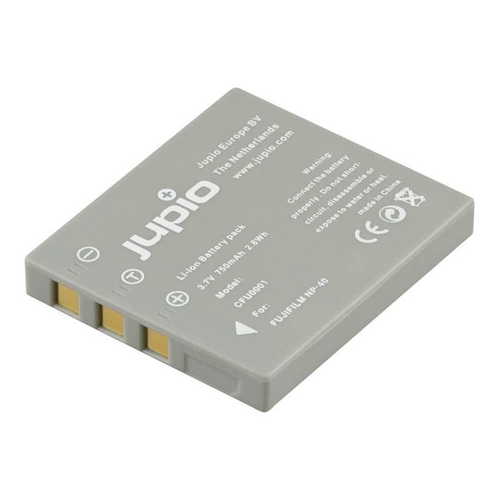 Jupio Li-Ion 3.7V 750mAh Battery For Fuji NP-40 Camera
