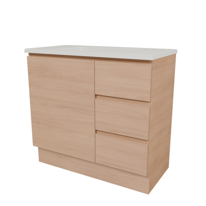 New England Joinery 900mm King Regal Top Floor Standing Vanity