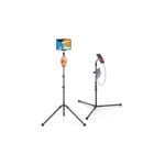UGREEN 2-in-1 Adjustable Tablet & Phone Tripod Stand – Aluminum Rotating Selfie Holder