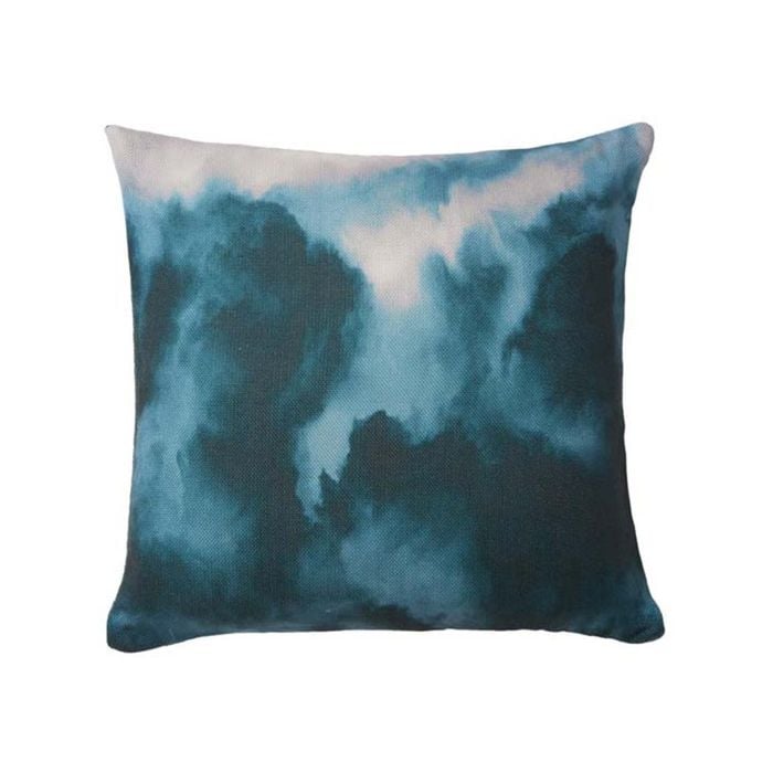Accessorize Bedroom Collection 50cm x 50cm Blue Storm Filled Cushion 50x50cm