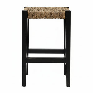 Genex Designs Oliver Coastal Counter Stool Black