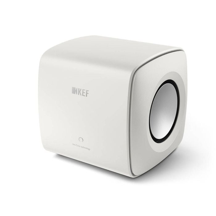 KEF KC62 Powered Subwoofer (Mineral White)