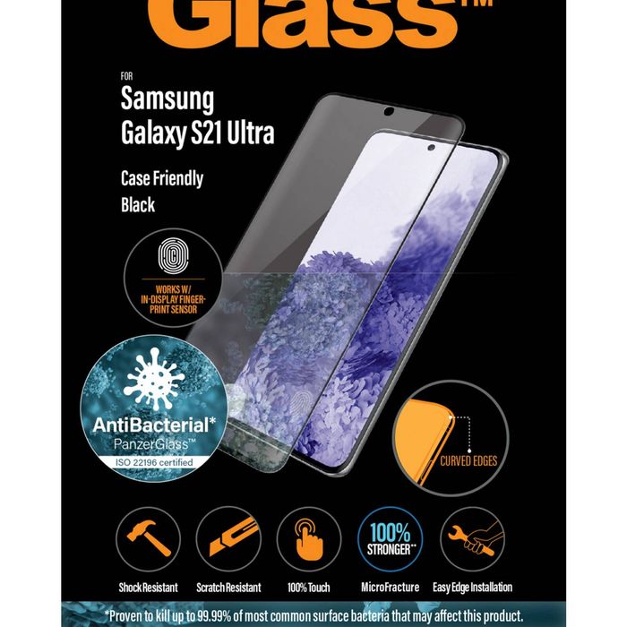 Panzer Glass Screen Protector For Samsung Galaxy S21 Ultra (CASE FRIENDLY)