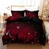 3D Abstract Red Marble Texture Quilt Cover Set Bedding Set Duvet Cover Pillowcases 59
