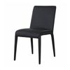 1825 Interiors Sorella PU Leather Dining Chair Seat Furniture 100x78x48cm Black