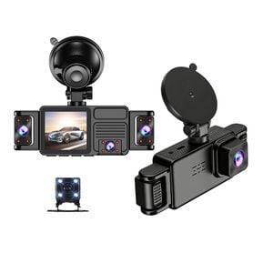 5-Channel Dash Cam – Front 2.5K + 4 Surround Cameras, 2" IPS Display, Night Vision, Parking Monitor
