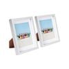 Nicola Spring 8" x 10" White 3D Box Photo Frames - 5" x 7" Mount - Pack of 2