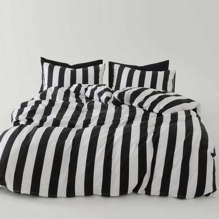 Gioia Casa 100% Cotton Harrison Reversible Printed Quilt Cover Set - Super King