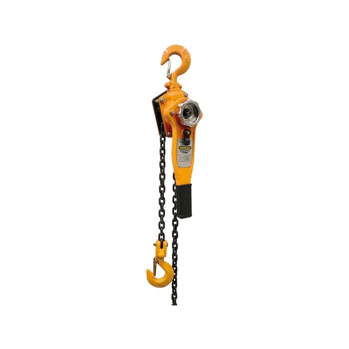 Gorilla 750kg Lever Block With 1.5m Lift