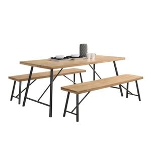 Owen 6 Seater 1.6m Dining Table Set