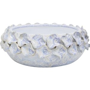 LVD Ceramic Bowl Shell Disc Decorative Ornament Home Decor