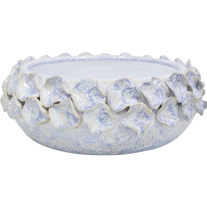 LVD Ceramic Bowl Shell Disc Decorative Ornament Home Decor
