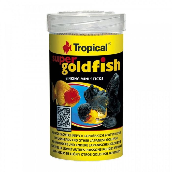 Tropical Fish Food Super Goldfish Mini Sticks 100ml